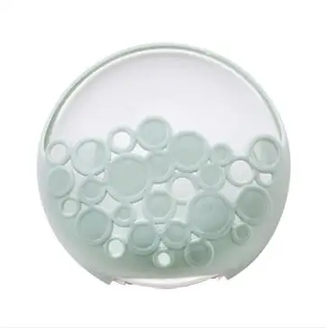 Практичный милый дизайн яиц зубная щетка присоска держатель на присосках чашка органайзер для зубных щеток стеллаж для ванной кухонный комплект для хранения - Цвет: Green