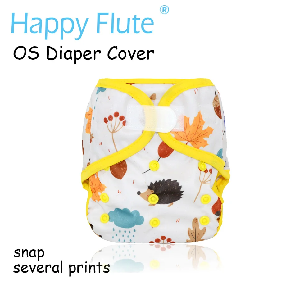 Beli Happy Flute OS Bayi Kain Popok dengan atau Tanpa Bambu Insert, tahan Air Tahan Air S M   L Adjustable, Cocok 5 15Kg Bayi