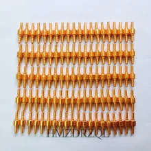 FREE SHIPPING 100Pcs PT-31 Electrode Plasma Cutter Cutting Consumables KIT Plasma Nozzles Fit Cut-40 50D CT-312 PT31 100PK FREE SHIPPING 100Pcs PT-31 Electrode Plasma Cutter Cutting Consumables KIT Plasma Nozzles Fit Cut-40 50D CT-312 PT31 100PK