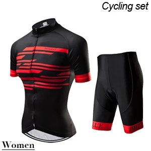 Phtxolue, комплект для велоспорта, женская одежда для велоспорта, одежда для велоспорта, комплект для велоспорта - Цвет: Cycling Set