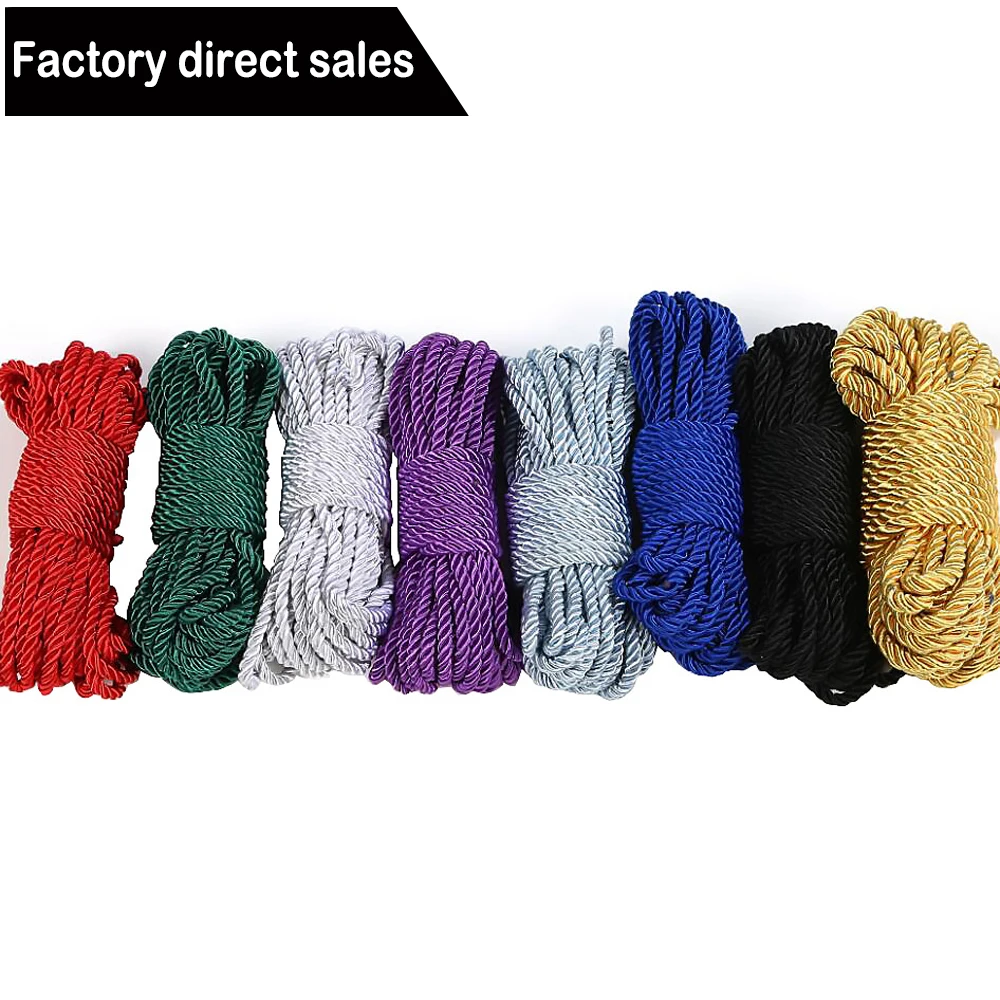 Soft Cotton Rope Bdsm Bondage Silk Rope Restraints5m 10 M Rope Cord 