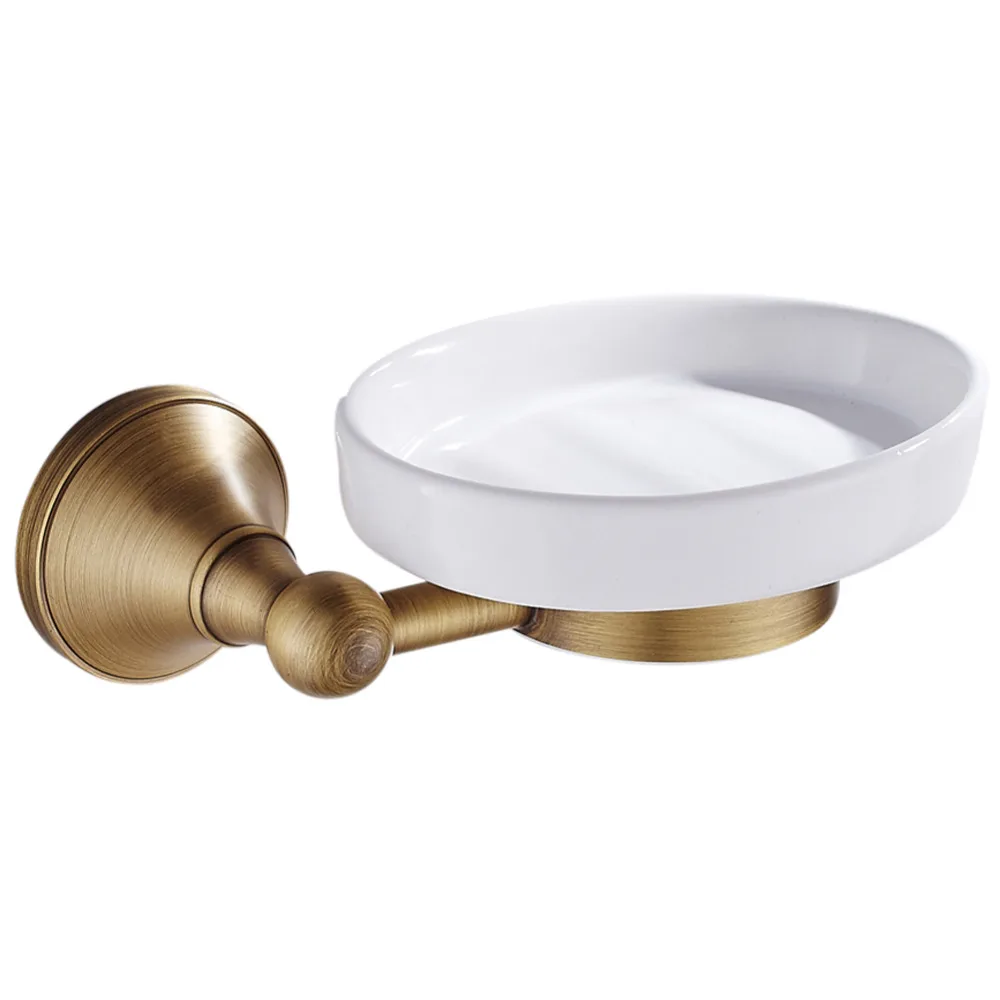 Leyden Antique Brass Wall mounted Soap Dish Vintage Soap Holder