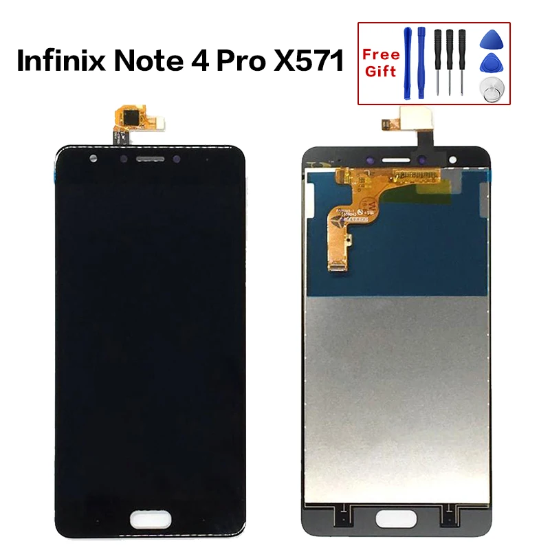 5,7 ''для infinix X571 Note 4 Pro ЖК-дисплей+ сенсорный экран дигитайзер сменный ЖК-модуль с сенсорным экраном