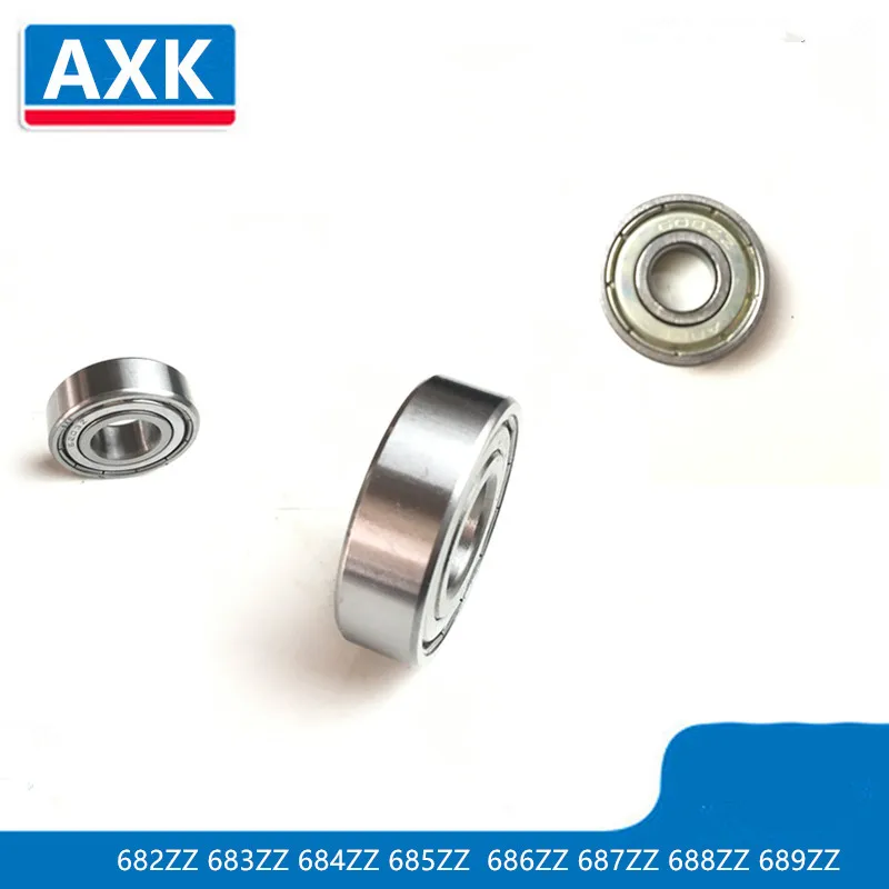 

10pcs 682ZZ 683ZZ 684ZZ 685ZZ 686ZZ 687ZZ 688ZZ 689ZZ Miniature Ball Bearing