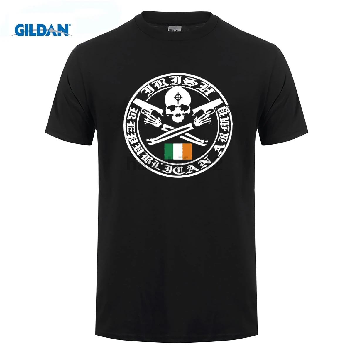 GILDAN designer t shirt IRA (Vintage Distressed Design) Printed 2016 Summer Short sleeve O Neck