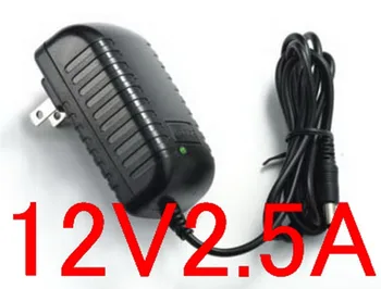 

High quality IC solutions 50PCS DC 12V 2.5A Switch power supply, 30W LED power adapter, 5.5mm x 2.1-2.5mm Free shipping