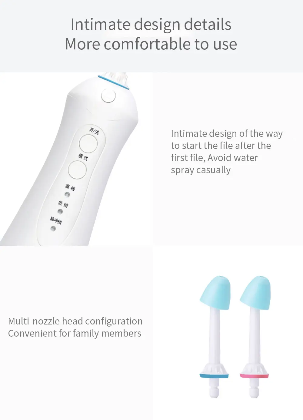 Xiaomi miaomiaoce Electric Nasal Wash 360 degree rotation Cleaner Nose Rechargeable Waterproof Allergic Rhinitis Neti Pot Kit (8)