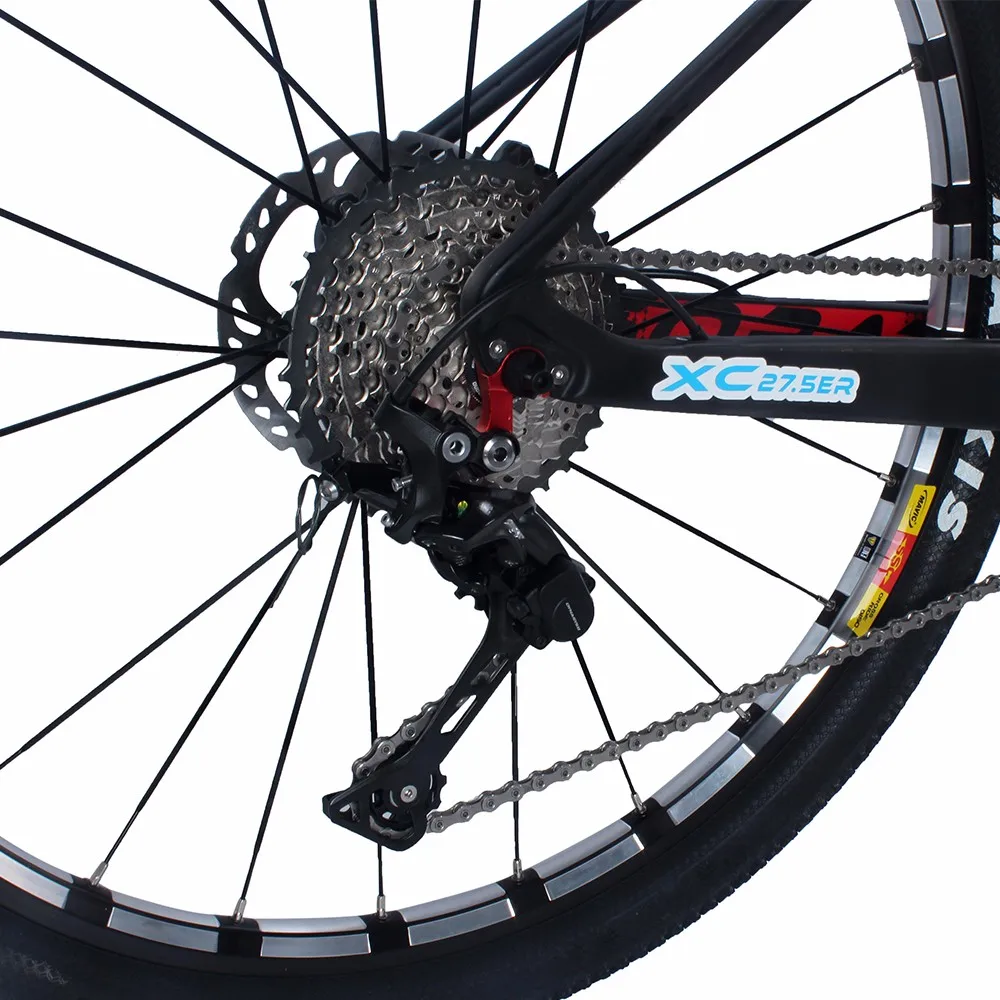 Cheap 27.5er Carbon Suspension Bicycle,650b Mountain Bike Carbon MTB Frame Complete mtb Bike 15/17/19inch 27.5er bikes 3