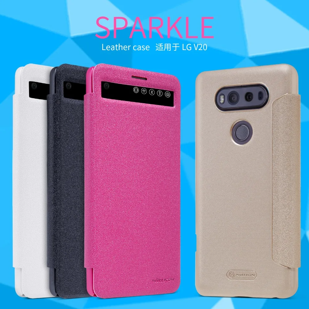 For LG V20 phone cases Nillkin Sparkle case for LG V20 case phone