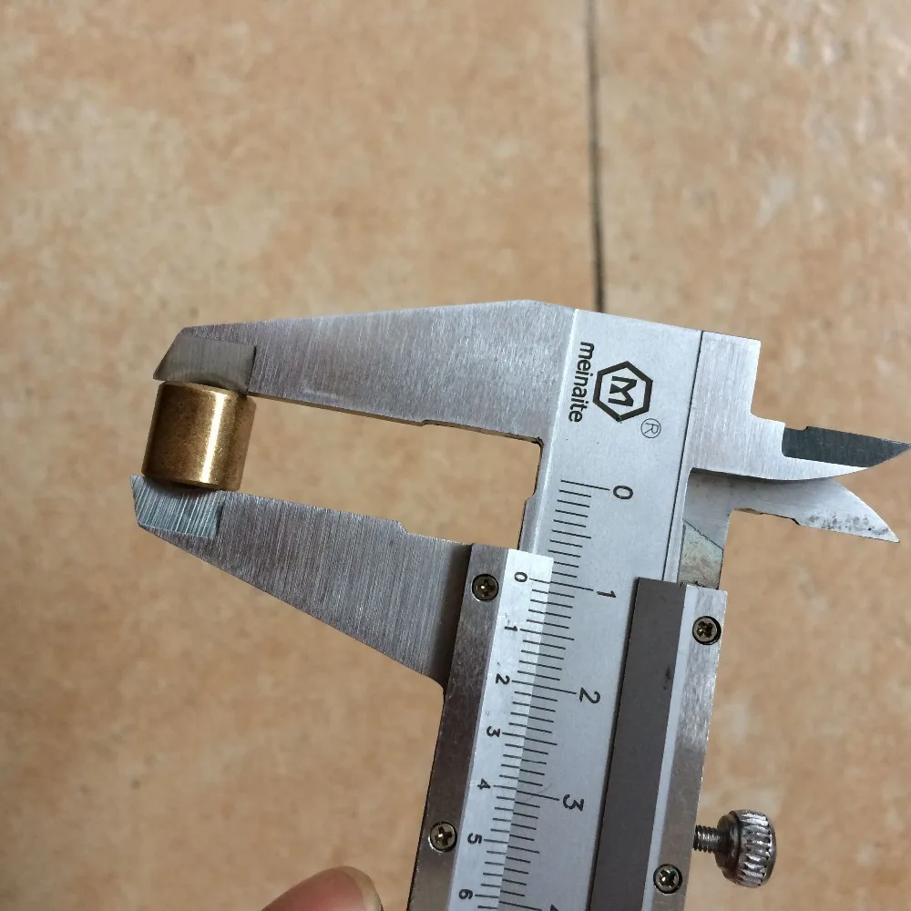 

10 pieces/lot size 6*10*10mm Powder Metallurgy oil bushing porous bearing Sintered copper sleeve