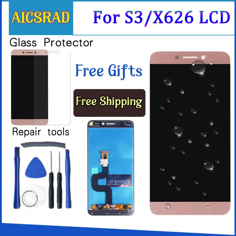 For LeEco Le 2 X626 LCD Display Screen Leeco X620 Display Screen Tested Screen Replacement for LeEco Le S3 X622 X626 X522 5.5''