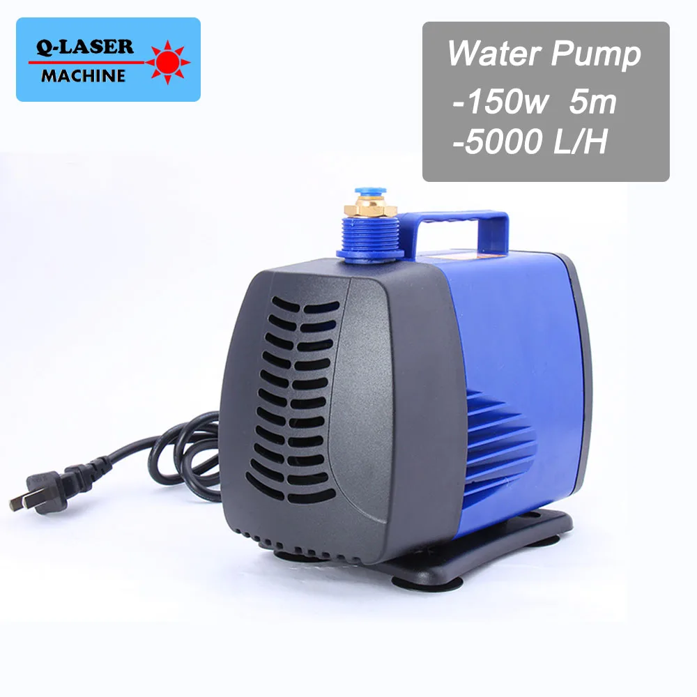 

Submersible Water Pump 150W 5M 5000L/H IPX8 220V for CO2 Laser Engraving Cutting Machine
