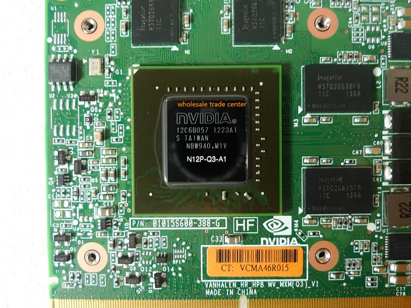 

Quadro 2000M Q2000M Q2000 Video Vga Graphic Card N12P-Q3-A1 M5950 CARD For Laptop HP 8540W 8540P 8560W DELL M4600 M4700