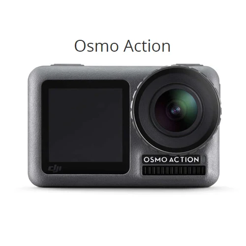 DJI Osmo Action двойной экран 4K HDR видео RockSteady 8x замедленное движение UHD качество изображения водонепроницаемая Спортивная камера - Цвет: Osmo Action