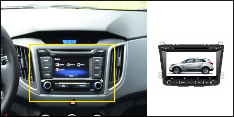 For HYUNDAI Creta IX25 2014~2017 LiisLee Car Multimedia TV DVD GPS Audio Hi-Fi Radio Original Style Navigation Advanced NAVI 4