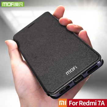 

For Xiaomi Redmi 7A Case silicone cover For Xiaomi Redmi 7A Case Flip Leather Original Mofi 360 shockproof redmi7A global capas