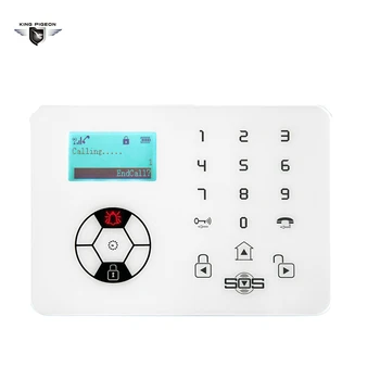 

Wireless GSM Community Security Alarm System SOS Help Alarm Alert Neighbors Home Burglar Safe Guard Elderly Care K8 Panel