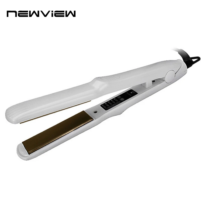

Straightenting White Professional Electronic Hair Straightener Ceramic Flat Irons Hair Iron for Dry Hair HS-153