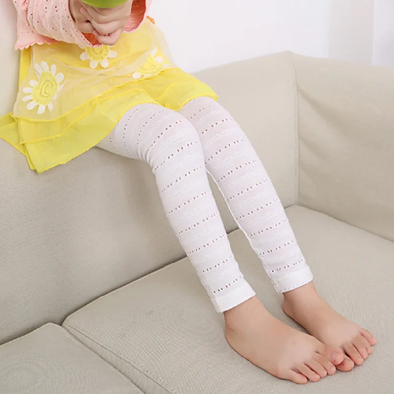 

6 Colors Kids Girl Leggings Solid Color Cotton Thin Soft Girl Leggings Breathable Children Pants Legging Infantil Clothes