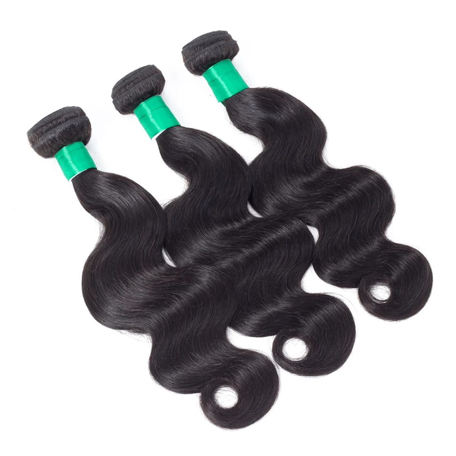 Gabrielle бразильские пучки волнистых волос для тела 1 шт. только 8-28 дюймов Натуральные Человеческие волосы Remy ткет