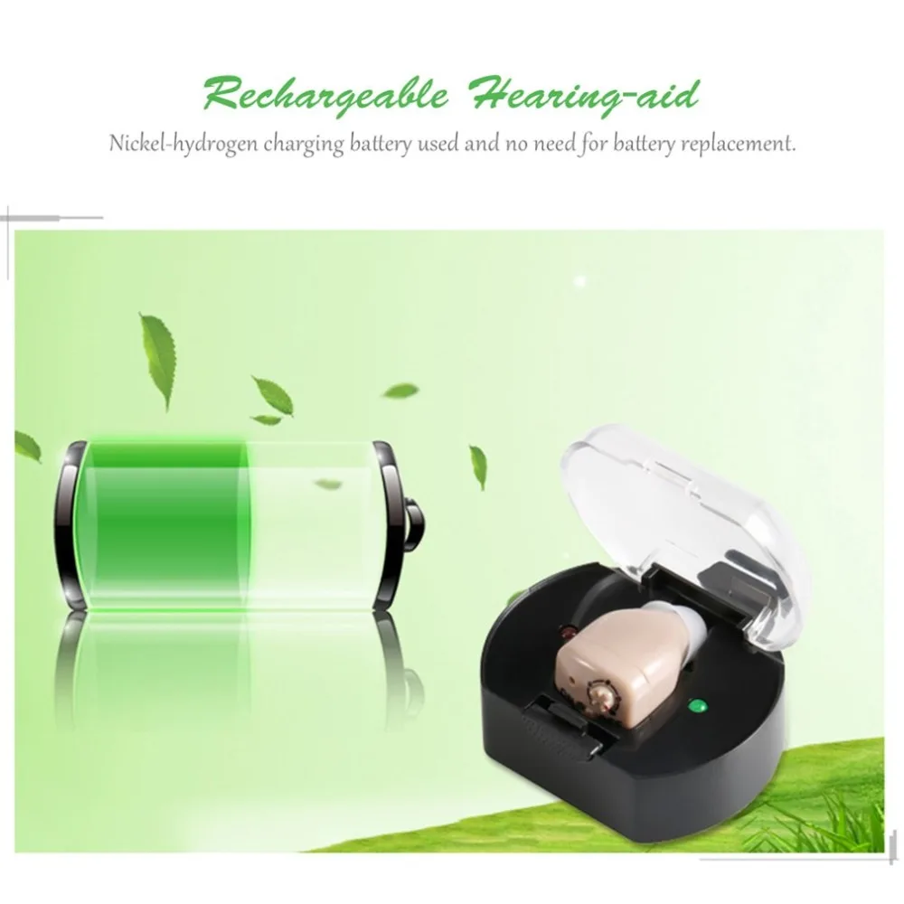 JZ-1088H2 hearing aid for the elderly Comfortable Portable Amplifier Lightweight Hearing Helper Invisible Sound Amplifier