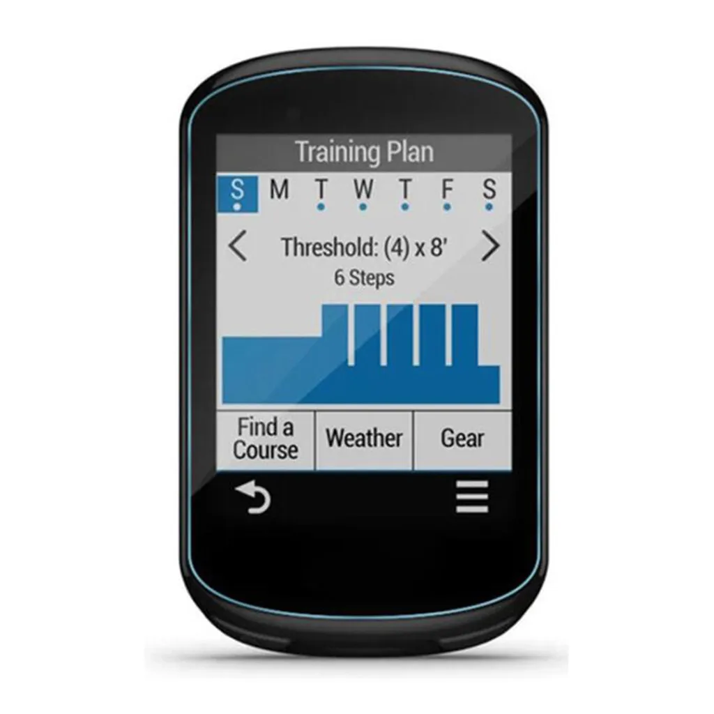 Защитное закаленное стекло для экрана Garmin Edge 830/Garmin 530 Ransparent прозрачная защитная