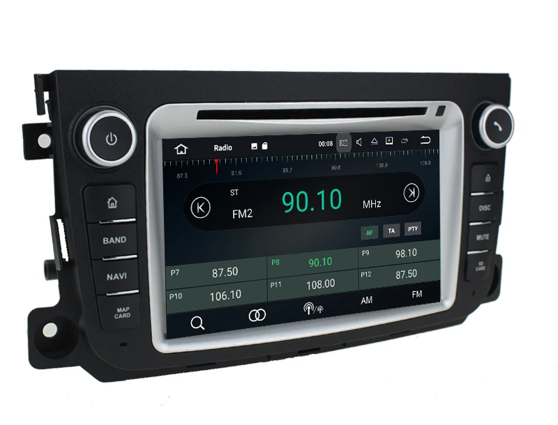 Clearance HIFIF 7 inch Quad Core 2 GB Android 7.1 Car DVD player For Benz Smart Fortwo 2012- with Radio GPS/Bluetooth/maps/wifi 1024*600 7