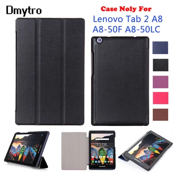 

Dmytro PU Leather case for Lenovo Tab 2 A8 ( model:A8-50F A8-50LC ) tablet Lightweight Slim Smart cover case with stand