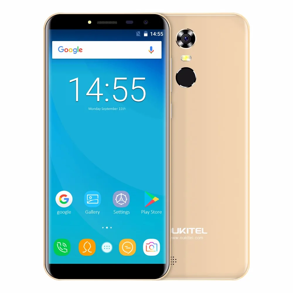 OUKITEL C8 5 дюйма 18:9 Бесконечность Дисплей 2 Гб Оперативная память 16 Встроенная MTK6580A 4