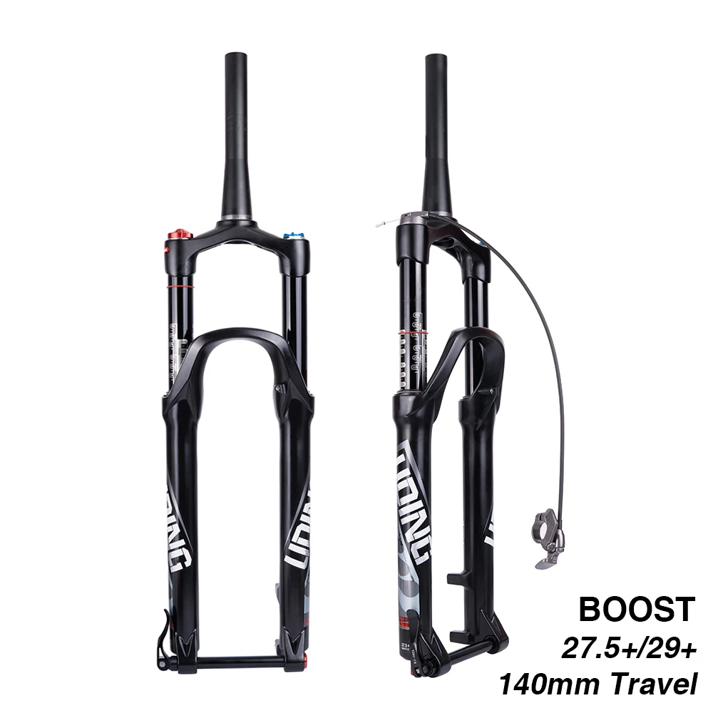 Mtb XC Boost вилка 110 мм путешествия 140 мм Air 29er 27,5+ дюймов 3,0 29+ плюс 110*15 вилка подвеска замок Регулируемый для горного велосипеда