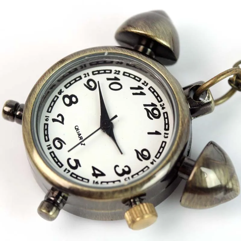 Оптовая Бронзовые Часы женские кварцевые ожерелья карманные часы|necklace watch|necklace