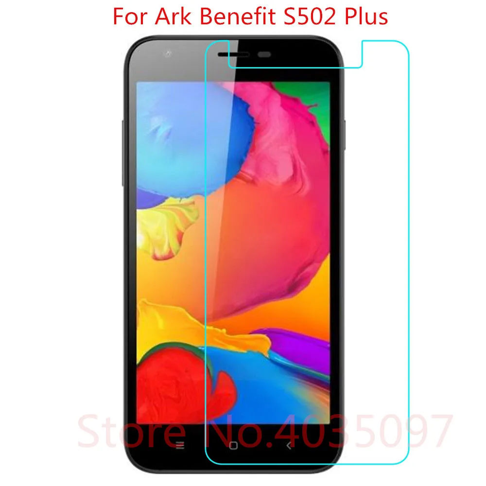 2.5D 9H стекло для Ark Benefit S502 Plus защита экрана закаленное защитная пленка против