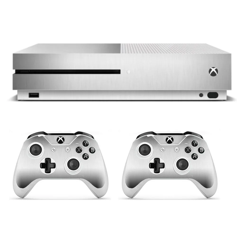 Металлическая матовая наклейка для Xbox One S консоль и контроллеры для Xbox One тонкая наклейка s винил