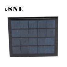 5V 500mA 2 5Watt 2 5W Solar Panel Standard Epoxy Polycrystalline Silicon DIY Battery Power Charge