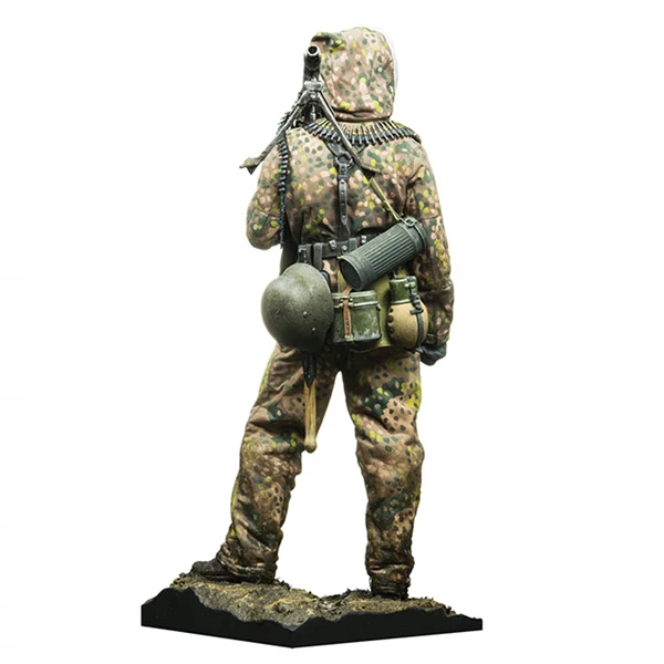 1/16 MG 42 SS Schutze 1944 полимерные фигурки рядовые воины GK военные войны для wii без