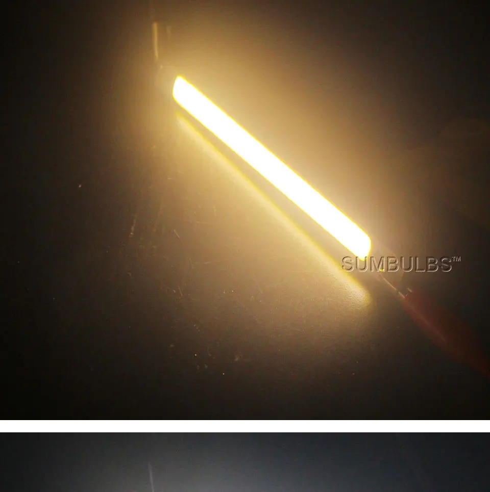 120mm 12v 10w 1000LM cob led light strip chip bulb lamp red blue white lighting (9)