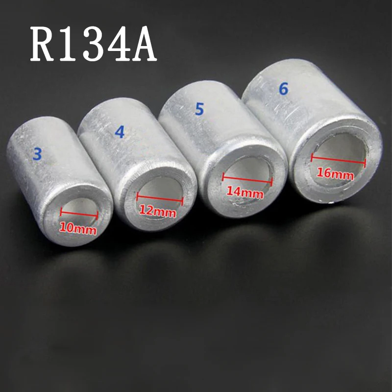 Aluminum Crimp Ferrule For Car A/C Air Conditioning Standard/Reduced