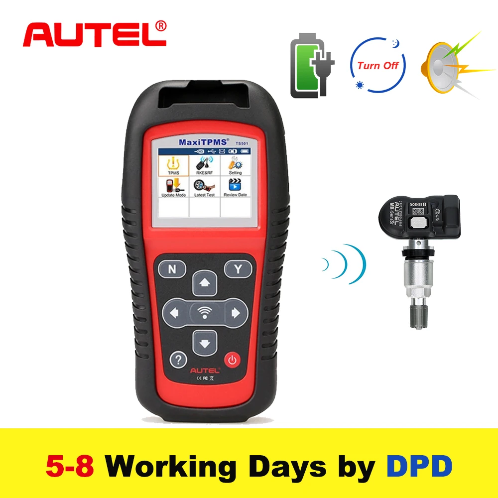 Autel MaxiTPMS TS501 315/433Mhz TPMS Programming Tool Activate TPMS