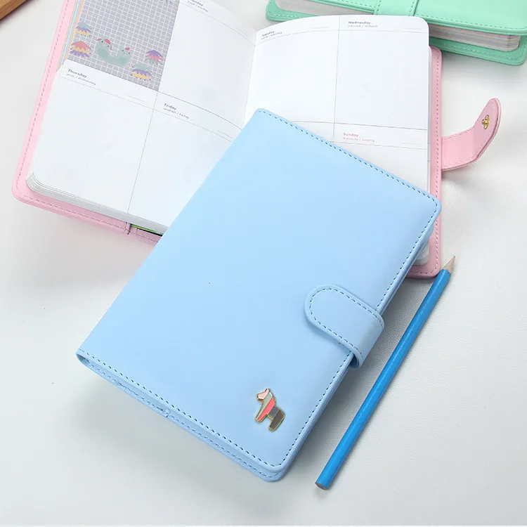 

MaoTu PU Leather Kawaii Agenda 2019 Planner Notebook Cute Weekly Planner Monthly Daily Day Planner