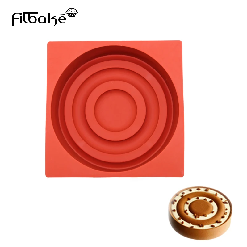 

FILBAKE Kitchen Baking Moule Silicone Cake Mold Round Circular Shape Mousse Moulds For Cake Decorating Tools Baking Accessories