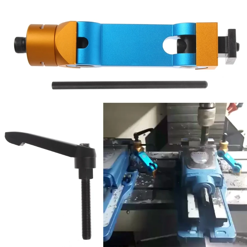 Universal Adjustable CNC Mill Machines Work Stop Locator Tool Part Workpiece New