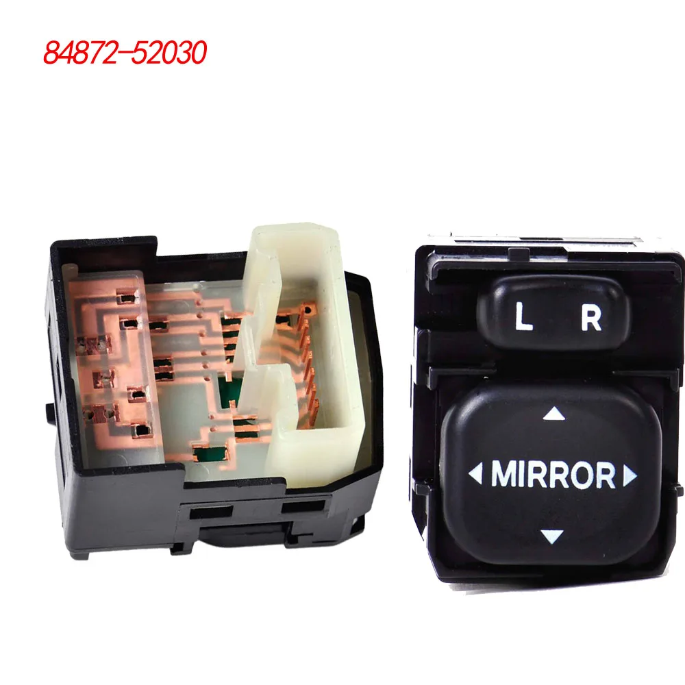 

84870-08010 84872-52030 Mirror Switch For Toyota Camry Sienna RAV4 Corolla 4Runner Highlander Prius Tacoma Prius Scion tC XB XD