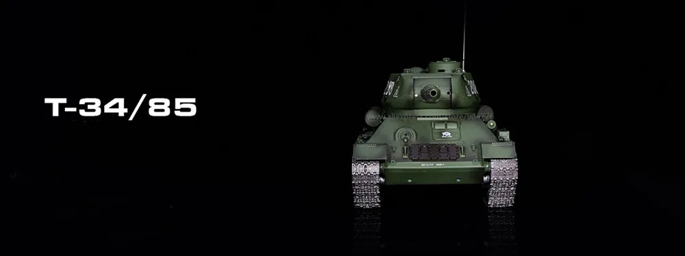 1:16 Русский Танк T-34 с пультом дистанционного управления Танк HL 3909-1 2,4G advanced для металлических дорожек и металлических колес rc Танк