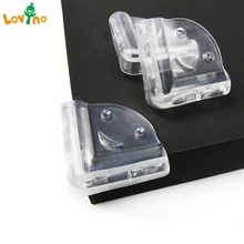 10 шт./лот, защитные Угловые ограждения для детей, защита для стола, защитные изделия, защитное покрытие, детское защитный предохранитель, силикон