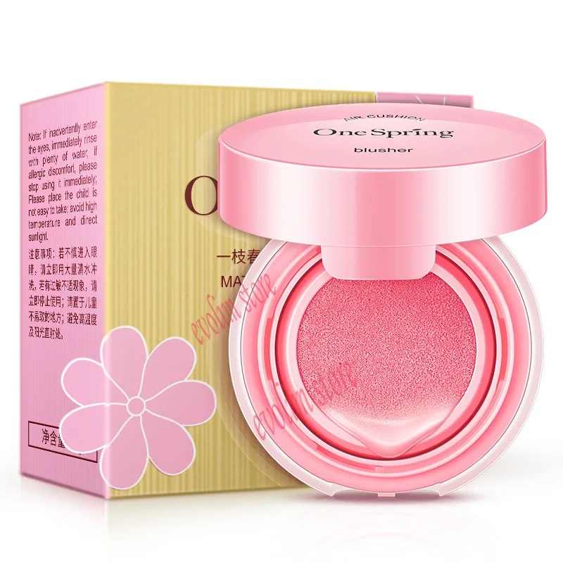 

OneSpring Air Cushion Cleansing Facial Blusher Skin Whitening Concealer Spot Moisturizing Base Foundation Nude Make Up Skin Care