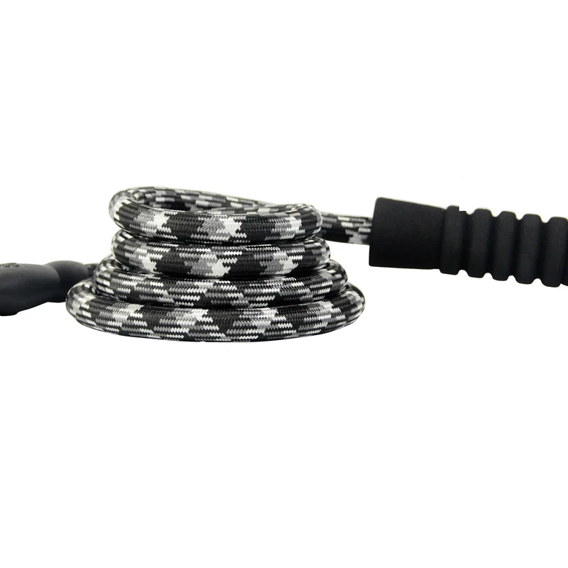 Soft Double handle Large Dog Leash Reflective Pet walking Leashes Long Lead Dog Running Climbing leash For Medium Large Big Dogs Soft Double handle Large Dog Leash Reflective Pet walking Leashes Long Lead Dog Running Climbing leash For Medium Large Big Dogs