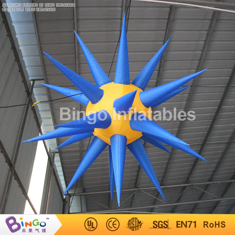 5ft Hanging Inflatable light Star inflatable Star balloon for Stage N Nightculb decoration light toys