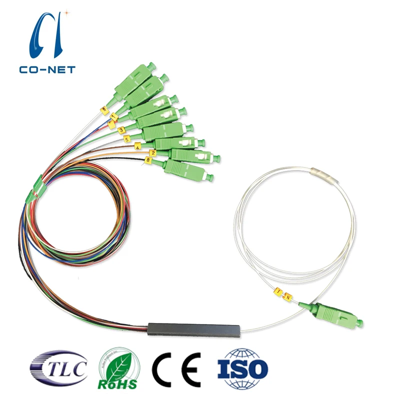 1x8 PLC сплиттер SC/APC 1 м|Комплекты аксессуаров для телефонов| |
