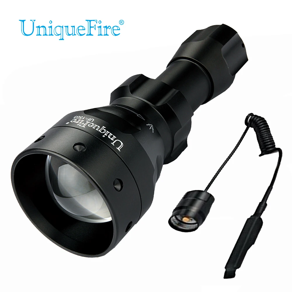 UniqueFire 1503 Night Vision LED Flashlight IR 850nm illumination
