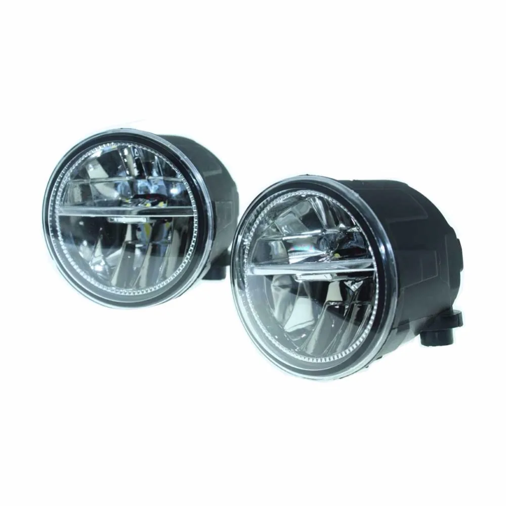 

2PCS For NISSAN TIIDA Hatchback 2004-2005 2006 2007 Front Fumper LED fog lights Car styling H11 drl led lamps